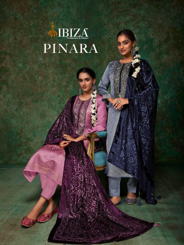 Ibiza Pinara Series 15732-15735 Morocco Silk Colour Addition Wholesale Salwar Kameez in Surat