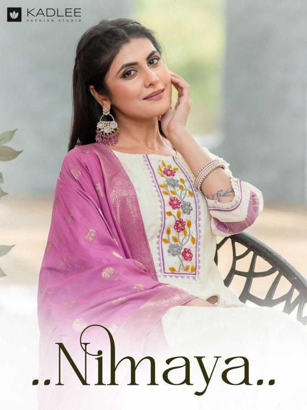 Kadlee Nimaya Series 2001 to 2005 Simmer Thread Work Wholesale Readymade Salwar Kameez in Surat