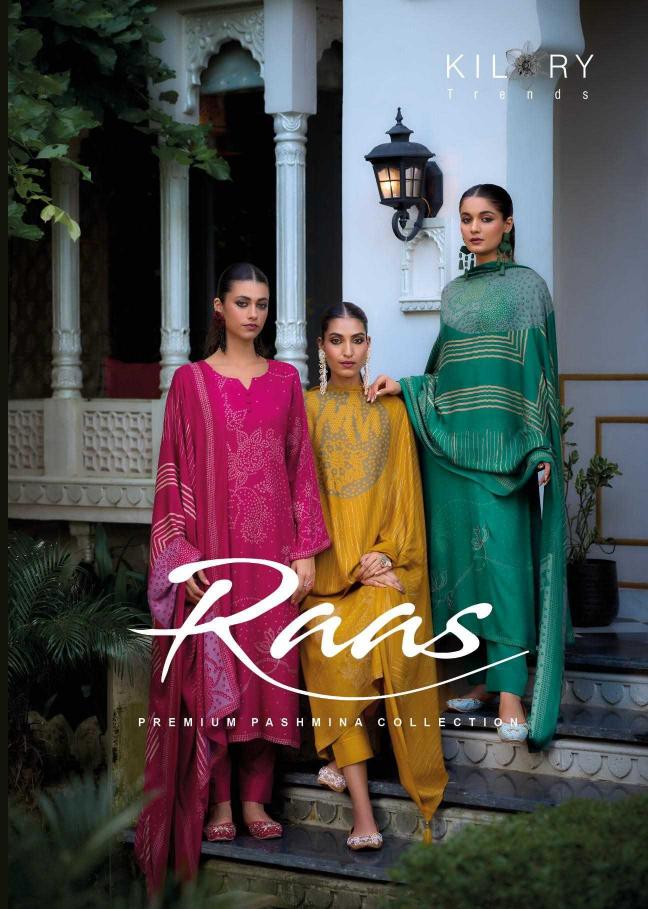 KILORY TRENDS RAAS SERIES 1131 to 1138 Viscose Pashmina  Wholesale Salwar Kameez  in Surat