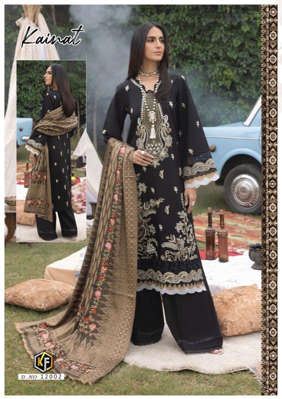 Lawn Hits Kainat Heavy Cotton Print Exclusive Karachi Collection Wholesale Suits in Surat