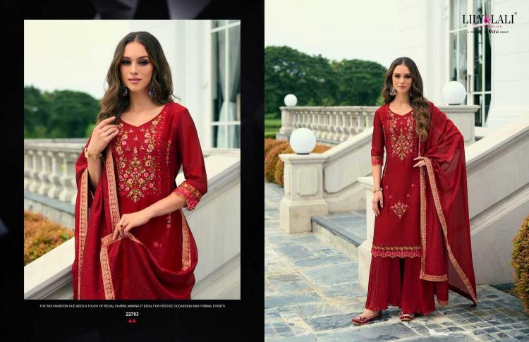 Lily & Lali Malang Vol 2 Series 22701 to 22706 Vichitra Silk Wholesale Readymade Suits in Surat