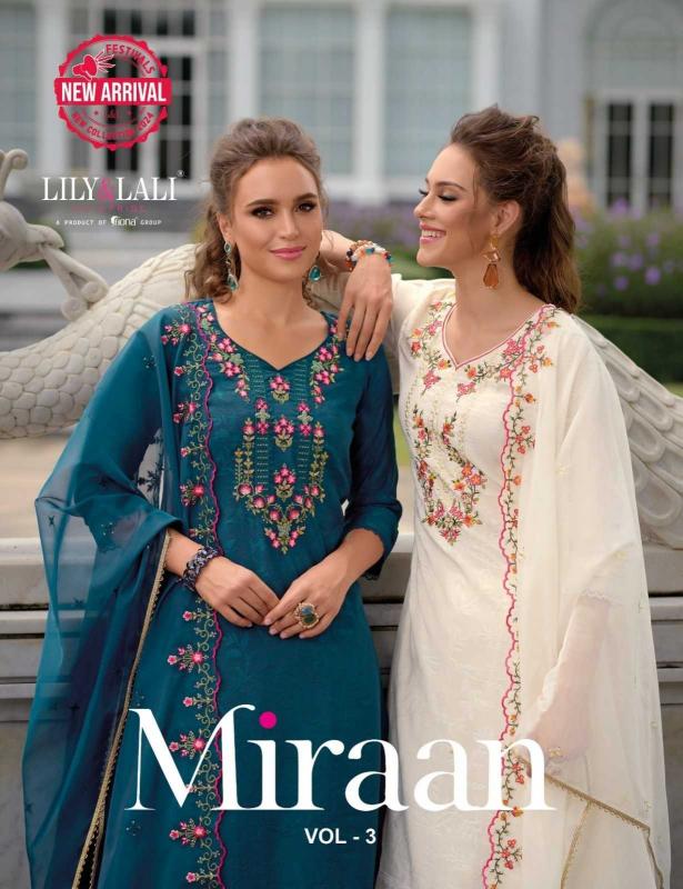 LILY & LALI MIRAAN VOL 3 Series 22901-22906 Viscose Silk Handwork Wholesale Readymade Salwar Kameez in Surat