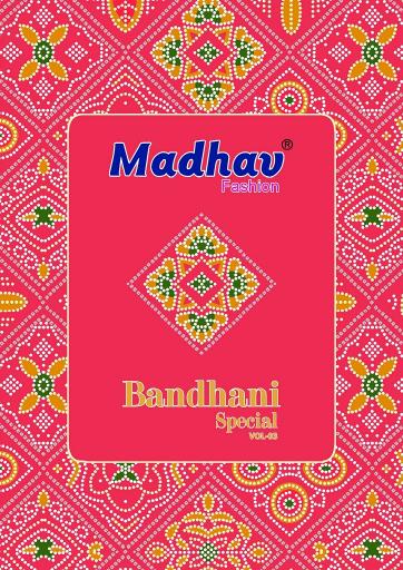 Madhav Bandhani Special Vol-3 Series 3001-3010 Pure Cotton Wholesale Salwar Kameez in Surat