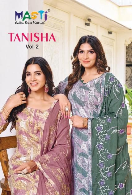 Masti Tanisha Vol-2 Series 2001-2008 Heavy Cotton , Wholesale Salwar Kameez Collection in Surat