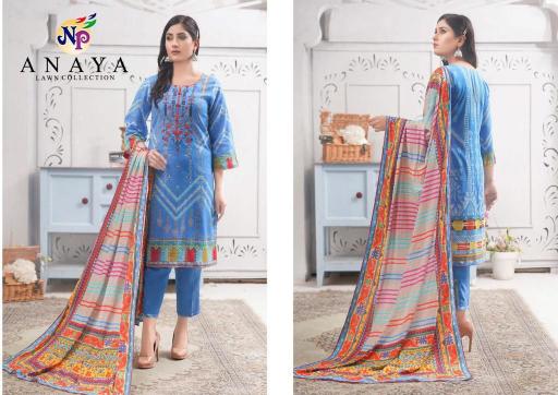 N P Print Anaaya Heavy Lawn Cotton Printed Wholesale Salwar Kameez Collection in Surat