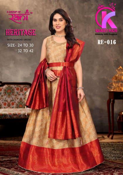 PR HERITAGE Vol 1 Series 013-024 Full Stitch Designer Half Saree Kids Wholesale Pattu Lehenga Choli in Surat