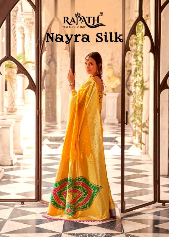 Rajpath Nayra Silk Series 470001-470006 Beautiful Silk Wholesale Sarees in Surat