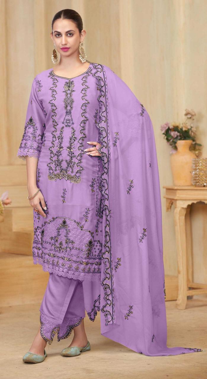 Ramsha 1214 NX Star Georgette Embroidery Wholesale Ladies Suits in Surat