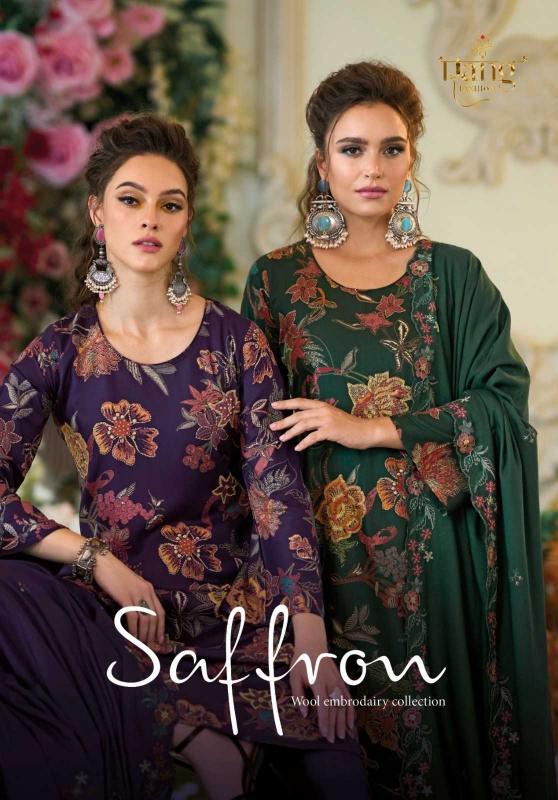 Rang Fashion Saffron Series 1001 to 1004 Wool Digital Printed Wholesale Stylish Salwar Kameez in Surat