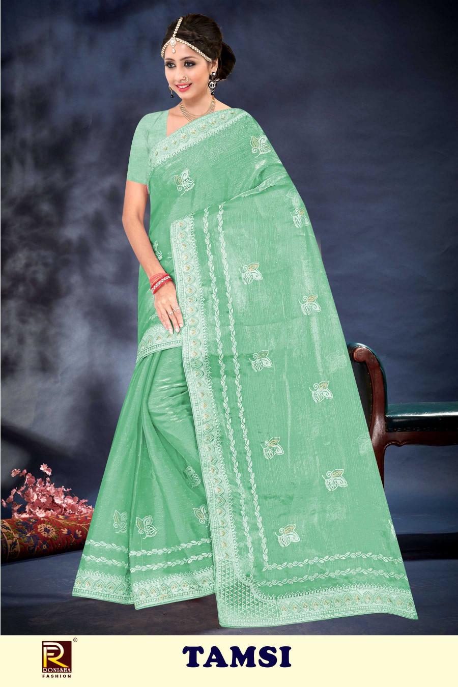 Ranjna Saree Tamsi Jimi Choo Wholesale Sarees in Surat