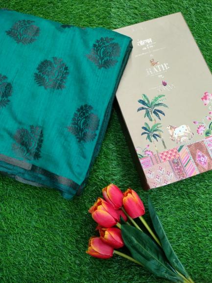 Rutrang D No. 1028 Linen Silk Wholesale Saree Collection in Surat