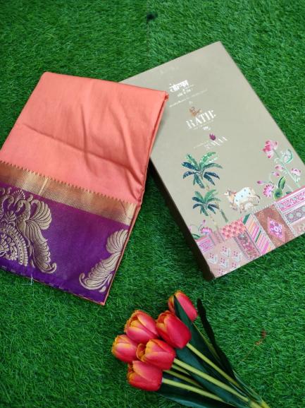 Rutrang D No.1033 Silk Designer Saree Wholesale Collection in Surat