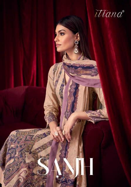 Sahiba Itrana Sanjh Series 1531 to 1596 Staple Twill Print Wholesale Salwar Suits in Surat