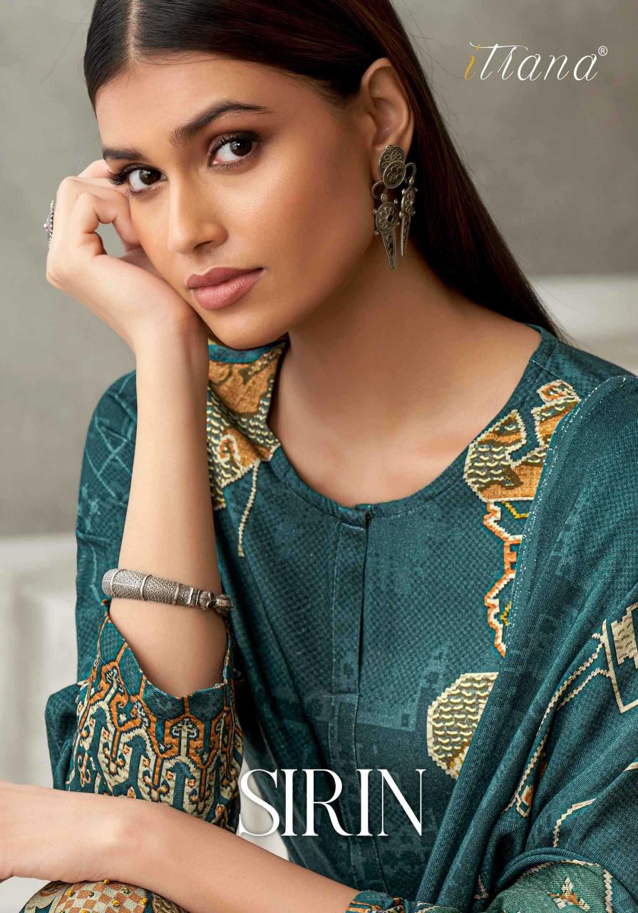 Sahiba Itrana Sirin Series 1209-1289 Staple Twill Digital Printed Stylish Wholesale Salwar Kameez in Surat