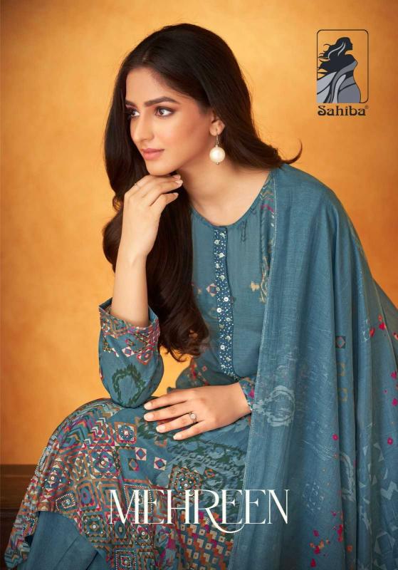 Sahiba Mehreen Series 17-18 Muslin Silk Elegant Style Wholesale Salwar Kameez in Surat