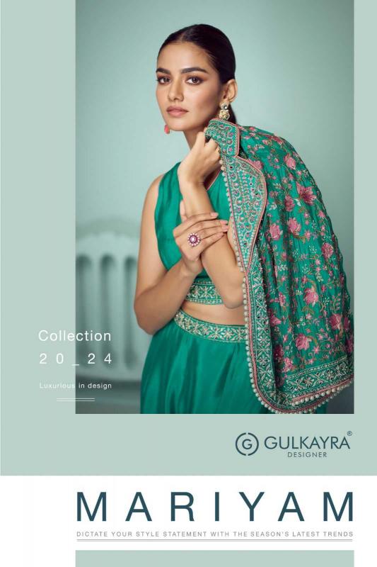 Shop Gulkayra Designer Mariyam Series 7506 to 7507 Chinon Readymade Wholesale Indo Western Dresses in Surat