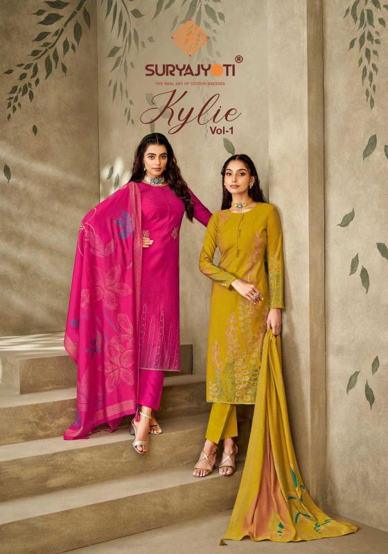 Suryajyoti Kylie Vol 1 Series 1001 to 1006 Modal Print with Swarovski Wholesale Salwar Kameez In Surat