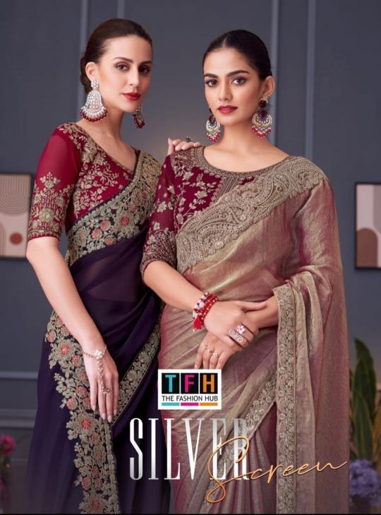 TFH SILVER SCREEN 20 Series 30001-30018 Fancy Wholesale Sarees in Surat - Affordable & Stylish Collection