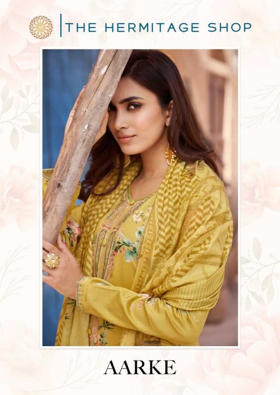 The Hermitage Aarke Series 5001-5006 Viscose Lawn Fashionable Wholesale Salwar Kameez in Surat