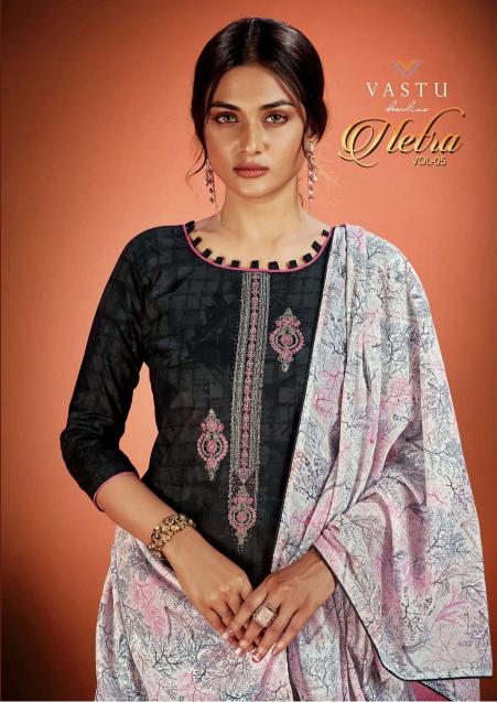 Vastu Netra Vol-5 Series 501 to 510 Cotton | Wholesale Cotton Readymade Salwar Kameez in Surat