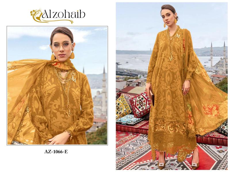 ALZOHAIB D.No. 1066 Pure Cotton Wholesale Salwar suit in Surat