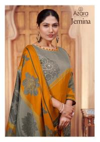 azara jemina series 16001-16004 pure lawn cotton Wholesale Salwar Kameez in Surat