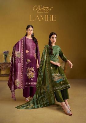 belliza lamhe series 989001-989006 Pure Viscose Rayon Wholesale Salwar Kameez in Surat