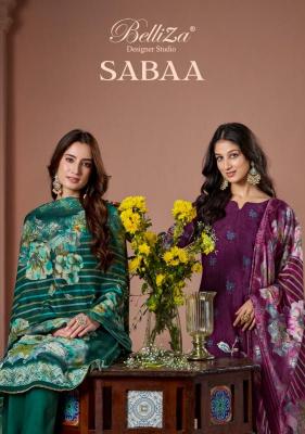 belliza sabaa series 986001-986006 Pure Viscose Rayon Wholesale Salwar Kameez in Surat