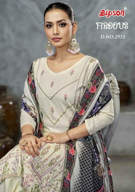 bipson firdous 2932 Pure VISCOSE PASHMINA Wholesale Salwar Kameez in Surat