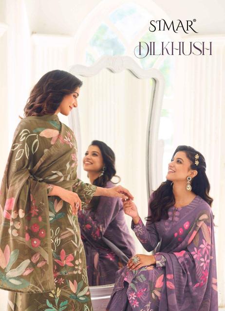 glossy dilkhush series 2257 Pashmina Wholesale Salwar Kameez in Surat