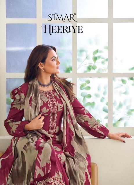 glossy heeriya series 8060 VISCOSE PASHMINA Wholesale Salwar Kameez in Surat