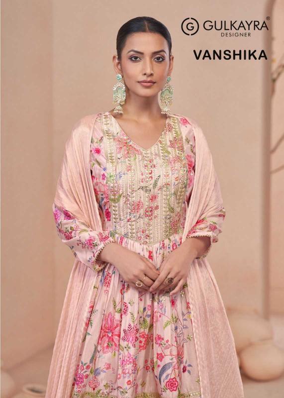 gulkayra vanshika series 7472  Real Chinon Digital Print Wholesale Salwar Kameez in Surat