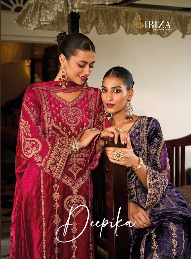 ibiza dupika series 11171-11174 PURE VISCOSE VELVET Wholesale Salwar Kameez in Surat