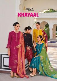 ibiza lifestyle khayaal series 11181-11186 VISCOSE PASHMINA Wholesale Salwar Kameez in Surat