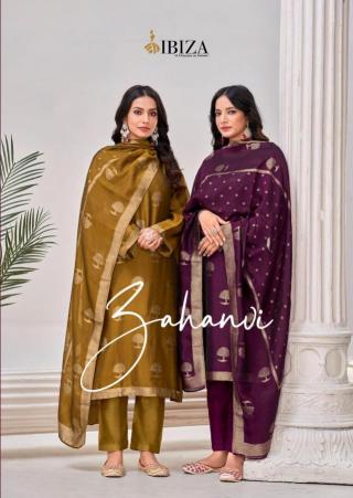 ibiza lifestyle zahanvi series 1261-1264 	Banglory Silk Wholesale Salwar Kameez in Surat