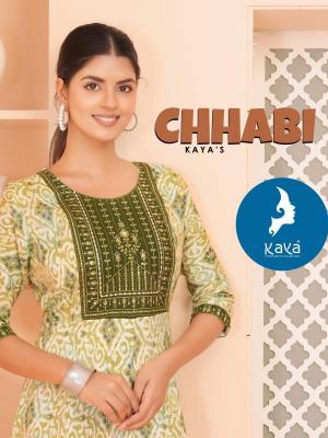 kaya chhabi series 01-08 CAPSULE PRINT Wholesale kurti in Surat