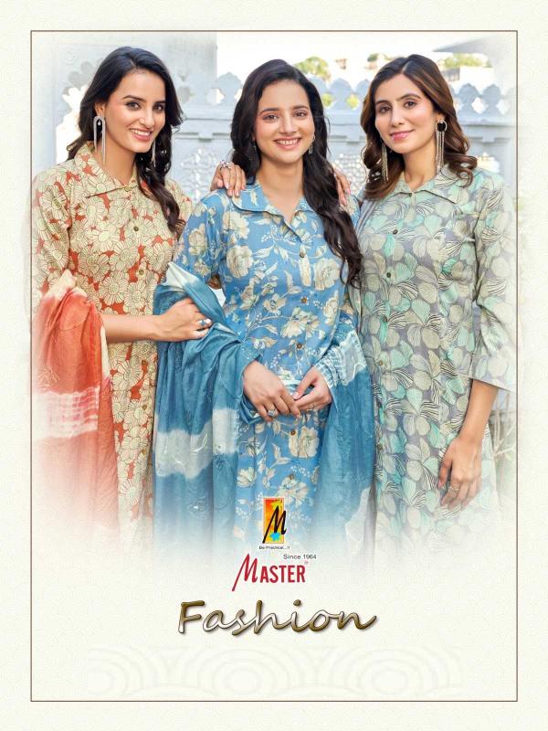 master fashion series 101-108 2 TONE CAPSULE FOIL PRINT Wholesale Salwar Kameez in Surat