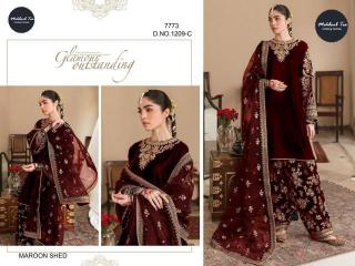 mehboob tex 1209 9000 VELVET Wholesale Salwar Kameez in Surat