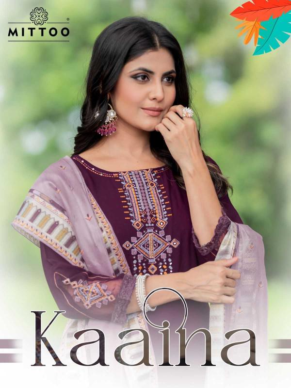 mittoo kaaina series 2001-2006 Rayon weaving Wholesale Salwar Kameez in Surat