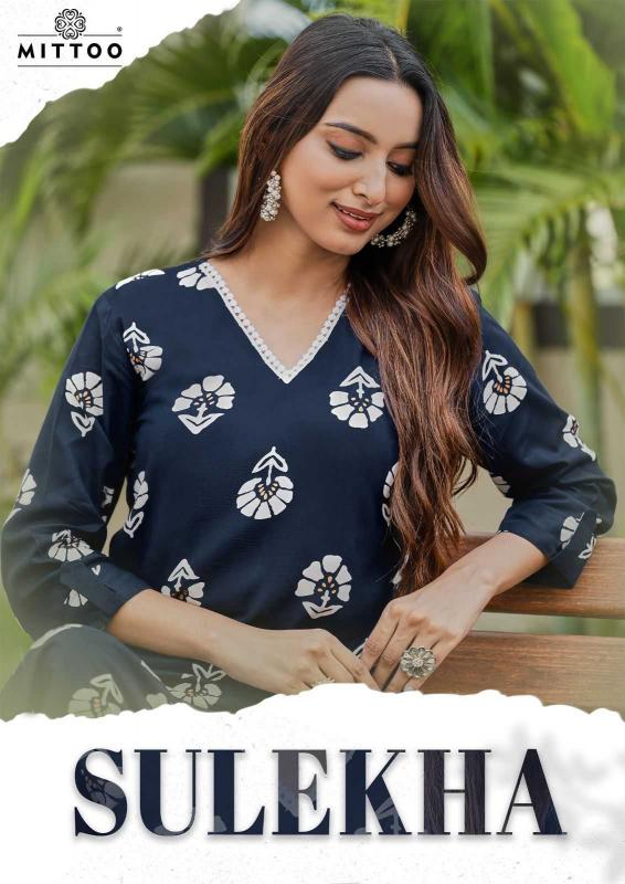 mittoo sulekha series 2001-2006 RAYON Wholesale kurti in Surat