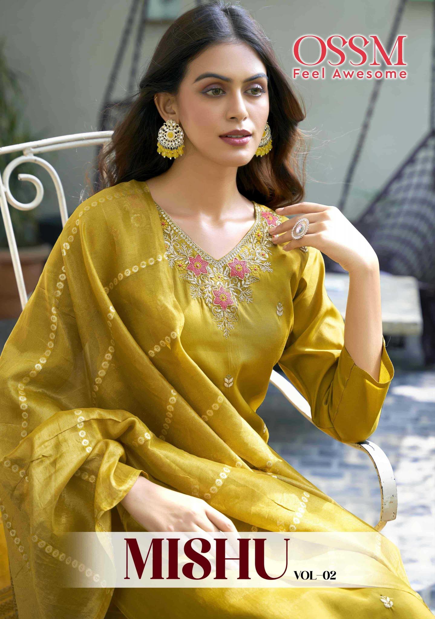 ossm mishu vol 2 series 2001-2006 Premium Roman Wholesale Salwar Kameez in Surat