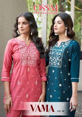 ossm vama vol 2 series 2001-2006 Viscos Vetican Silk Wholesale kurti in Surat