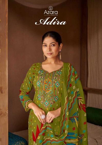 RADHIKA FASHION Azara Adira Series 18001-18004 Embroidery Lawn Print Wholesale Salwar Kameez in Surat