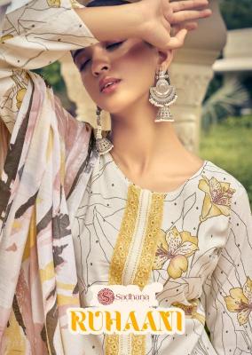 sadhana fashion ruhaani series 10149-10152 SIMAR MUSLIN SILK Wholesale Salwar Kameez in Surat