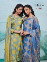 shivaay arjita series 15337-15340 PURE VISCOSE MUSLINE Wholesale Salwar Kameez in Surat