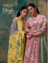 shivaay shayla series 15509-15512 PURE VISCOSE MUSLIN Wholesale Salwar Kameez in Surat