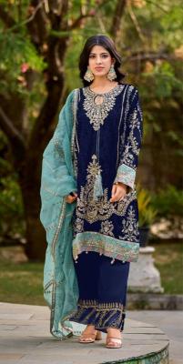 shree fabs r 1459 11000 thousand velvet Wholesale Salwar Kameez in Surat