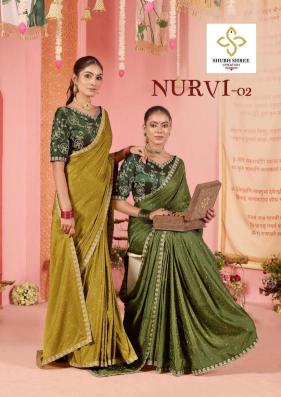 shubh shree nurvi vol 2 series 2001-2006 SATIN JACQARD Wholesale Saree in Surat