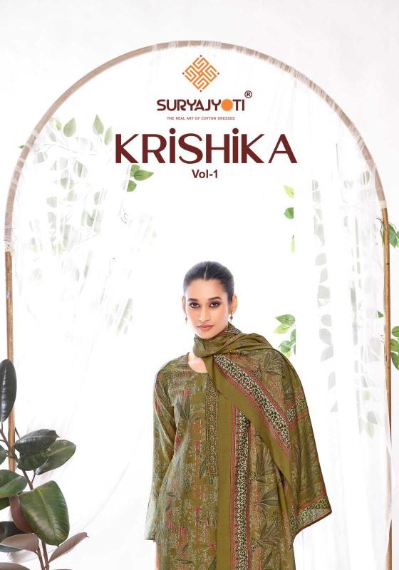 suryajyoti krishika vol 1 series 1001-1006 PURE MODAL Wholesale Salwar Kameez in Surat