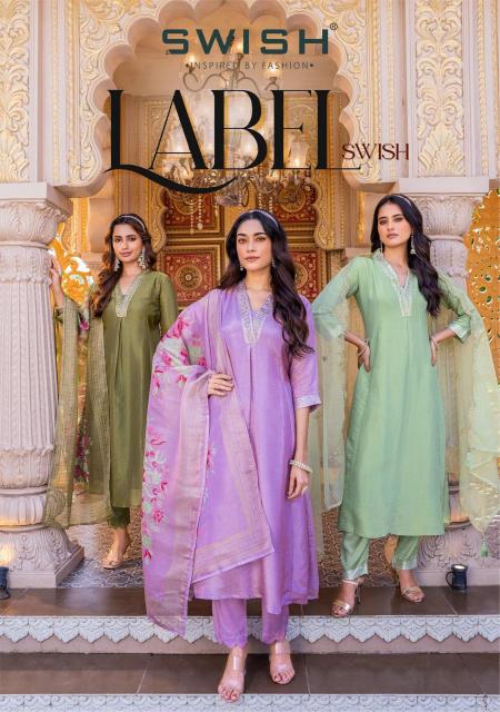 swish label swish series 01-06 PURE TISSUE Wholesale Salwar Kameez in Surat